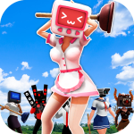 Camera TV Monster: War Games v1.1.1.3 MOD APK (God Mode)