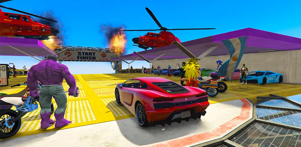 Ultimate Ramp Car Stunt 3D v1.1.0.7 MOD APK (Unlimited Currency, Remove ADS)