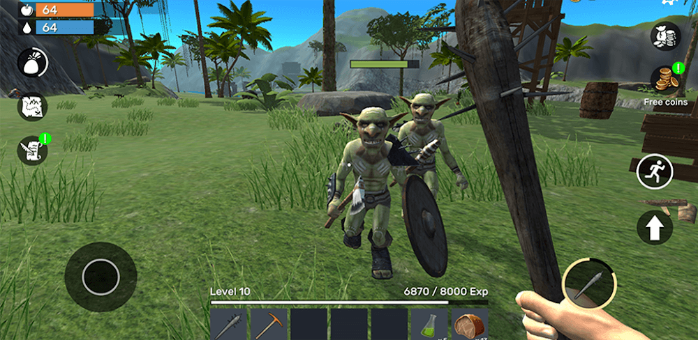 Uncharted Island v1.1.1.11 MOD APK (Unlimited Money, Free Crafting)
