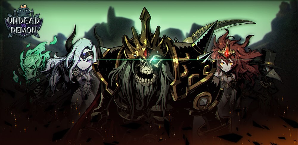 Undead vs Demon v2.2.4.2 MOD APK (Super Soldier, Immortal, Freeze Mana)