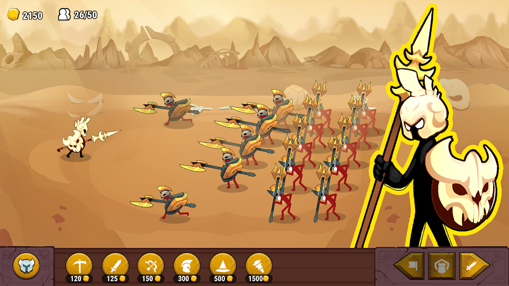 Stick Conquer v1.1.15.8 MOD APK (God Mod, Drop-Gold (Miner), No-ADS)