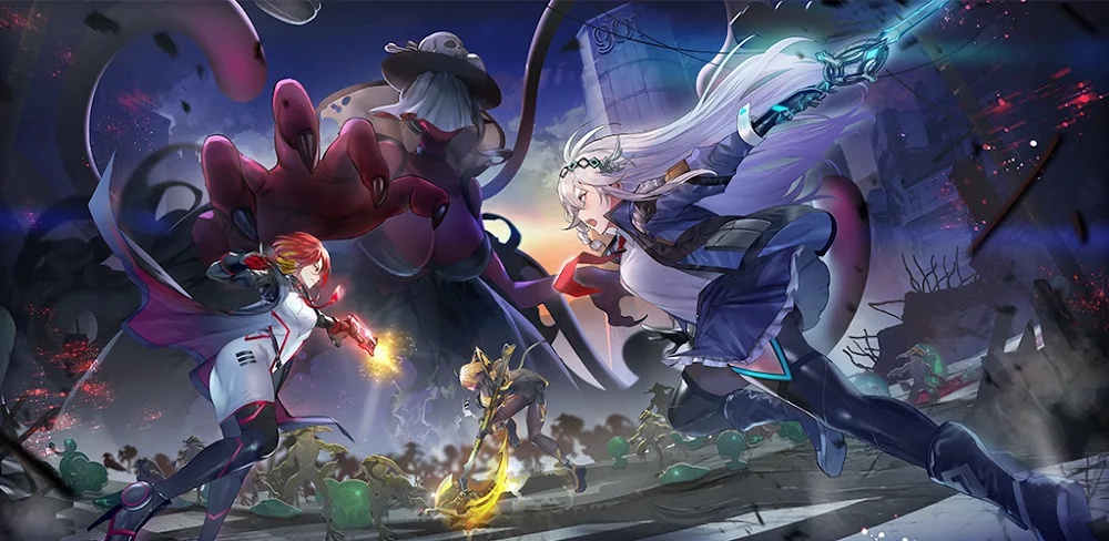 War Maiden Front v1.1.0.0.2 MOD APK (Damage & Defense Multipliers, God Mode)