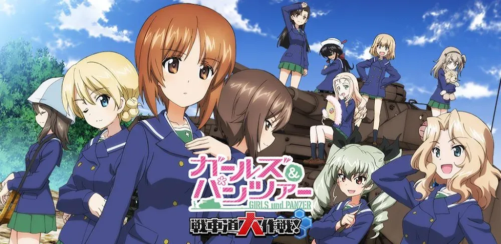 Girls Und Panzer JP v10.10.0.3 MOD APK (Menu, One Hit, High Defense)
