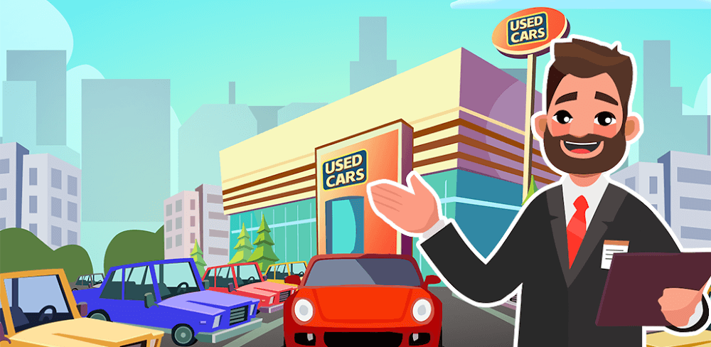 Used Car Dealer Tycoon MOD APK v1.1.9.932 (Unlimited Money)