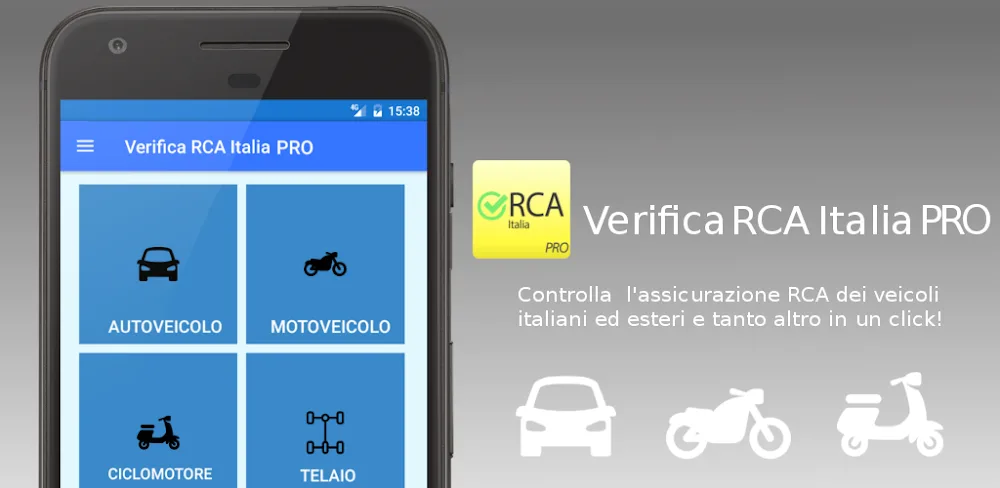 Verifica RCA Italia PRO v1.1.6.5 APK (Full Version)