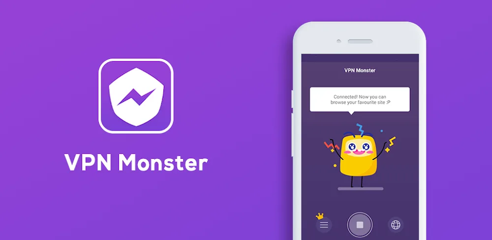 VPN Monster: Super VPN Browser MOD APK v2.2.0.5 (Premium Unlocked)
