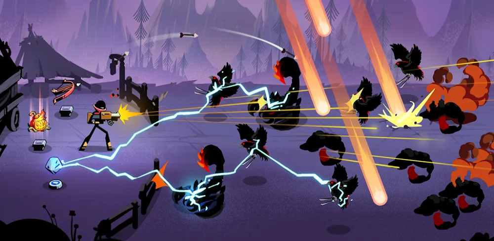 Warventure: Stickman Clash v1.1.0.321 MOD APK (Menu, Currency, No ADS)