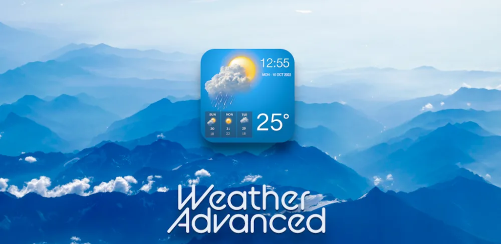 Weather Advanced for Android v1.1.2.2.8 MOD APK (AdFree) Download