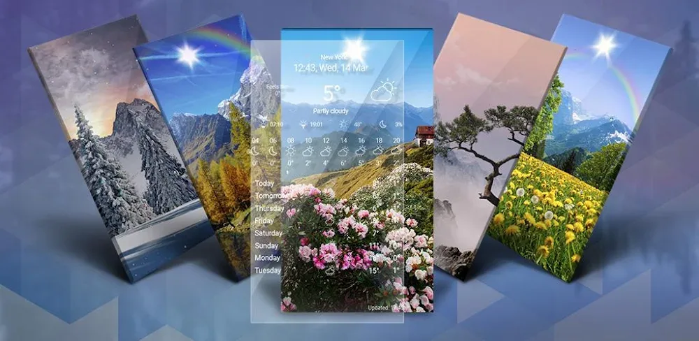 Weather Live Wallpaper v1.1.9.9 MOD APK (Premium Unlocked)