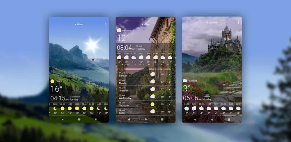 Weather Live Wallpapers v2.2.30.1 MOD APK (Premium Unlocked)