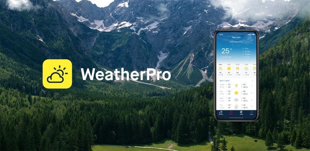 WeatherPro v5.5.6.11 MOD APK (Premium Unlocked)