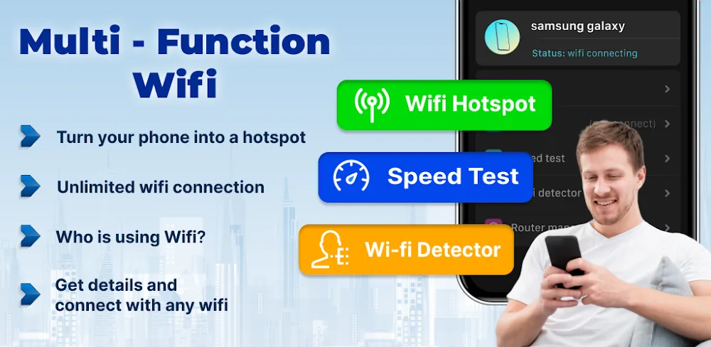 Wifi Password: Wifi Hotspot v1.1.2.0 MOD APK (Premium Unlocked)