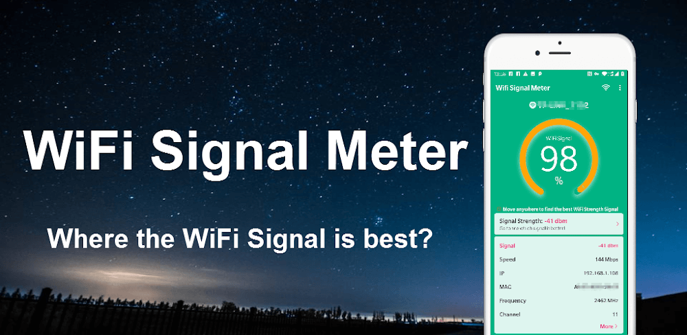 WiFi Signal Strength Meter v1.1.1.21 MOD APK (Premium Unlocked)