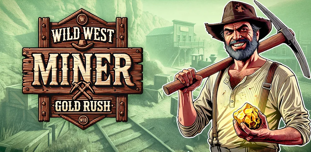 Wild West Miner – Gold Rush v1.1.4.2 MOD APK (Unlimited Money)