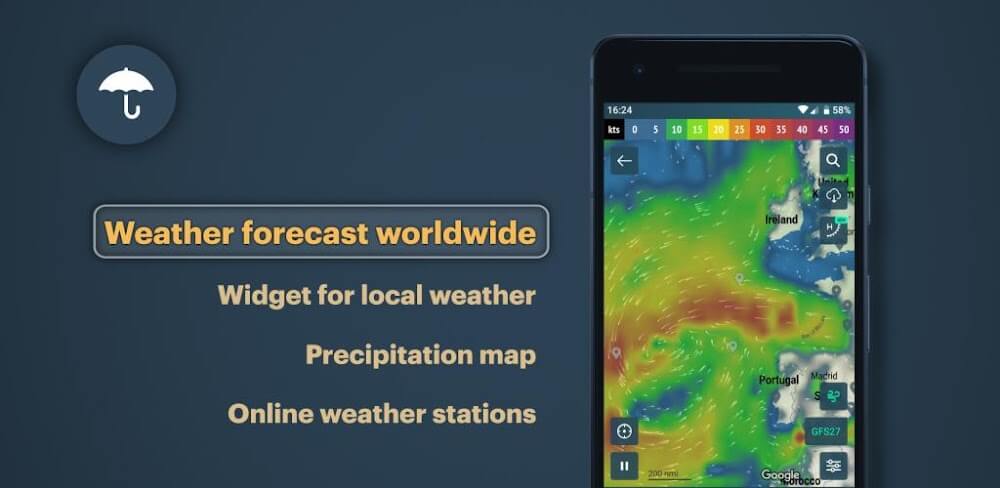 Windy.app v88.88.0.4 MOD APK (Premium Unlocked)