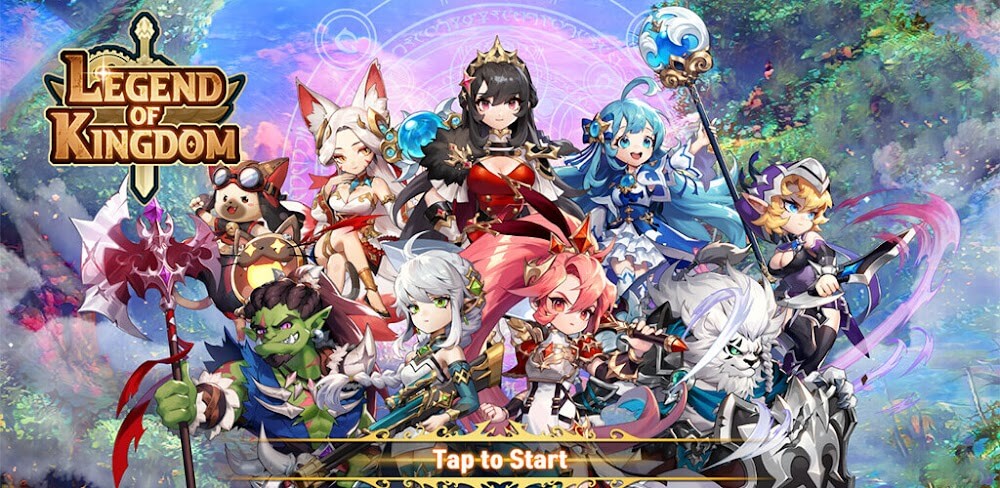 Legend Of Kingdom v1.1.18.1 MOD APK (Damage, Defense Multiplier, God Mode)