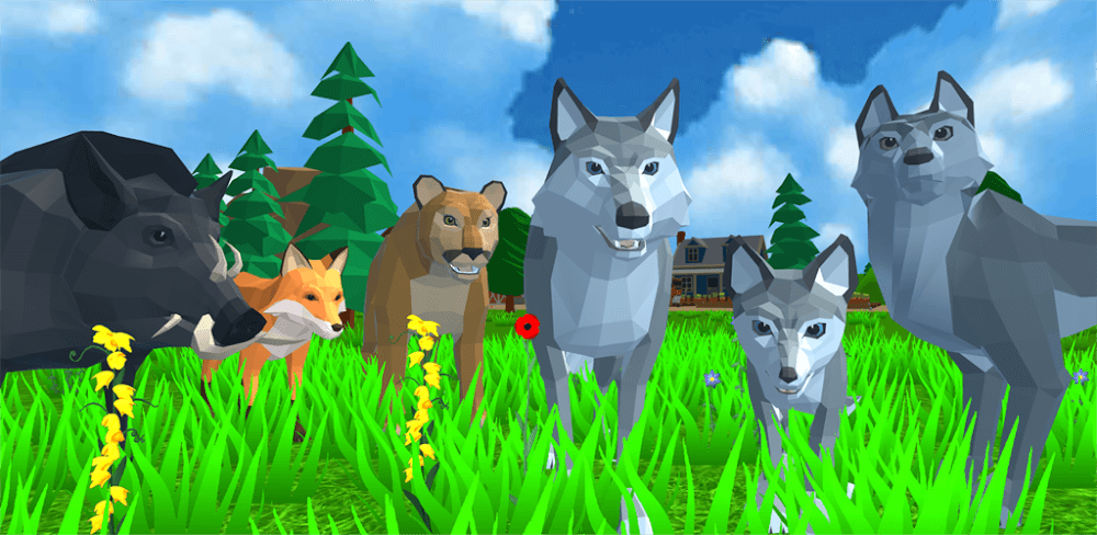 Wolf Simulator: Wild Animals 3 MOD APK v1.1.0541.0 (One Hit Kill)
