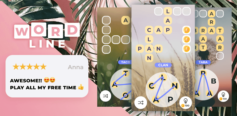 Word Line v0.0.77.1 MOD APK (Free Hints)