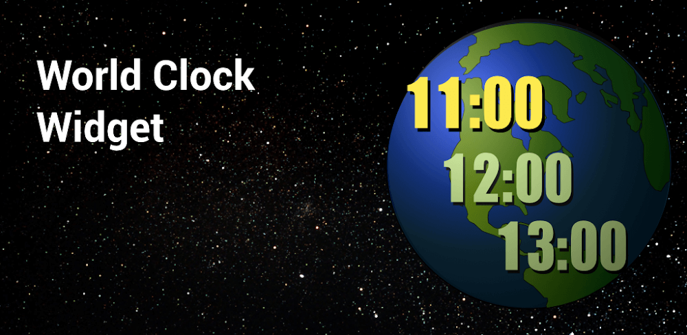 World Clock Widget 5.7.0 Pro v5.7.0 APK (Full Version)