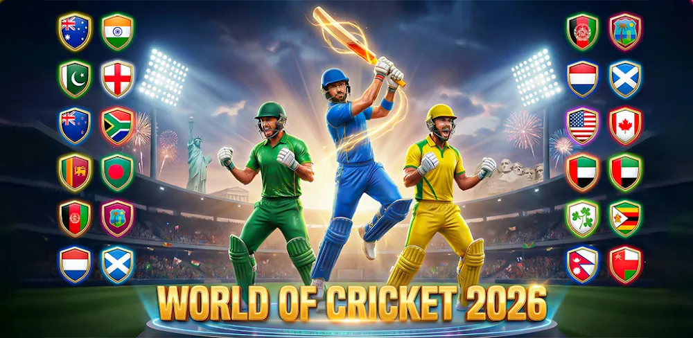 World T20 League Cricket 0.3 v0.3 MOD APK (Menu, Dumb Fielders, Speed)