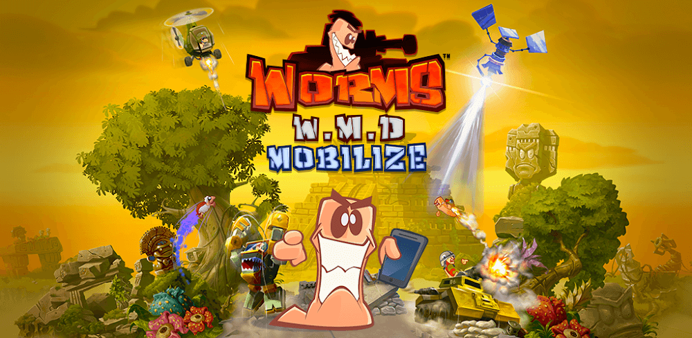 Worms W.M.D: Mobilize v1.1.2.809093 APK (Full Game)