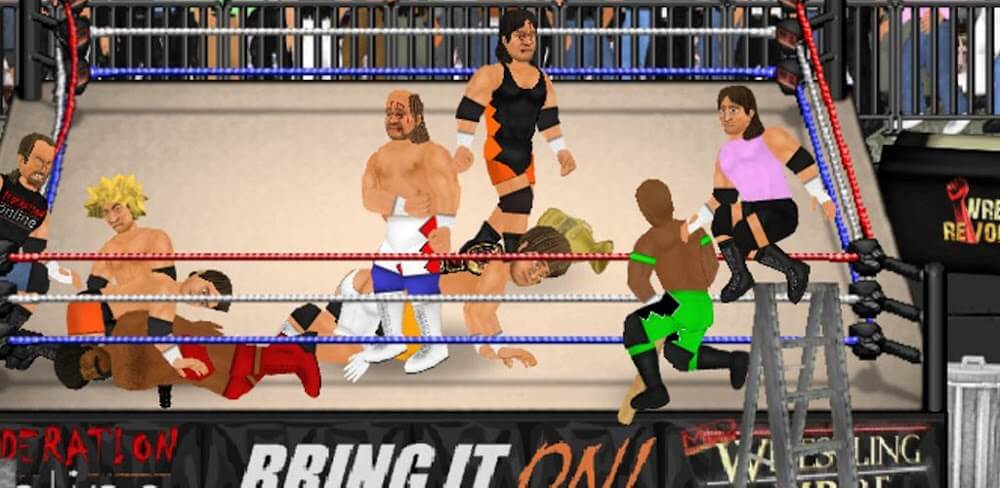 Wrestling Revolution MOD APK v2.2.150.64 (Pro version Unlocked)