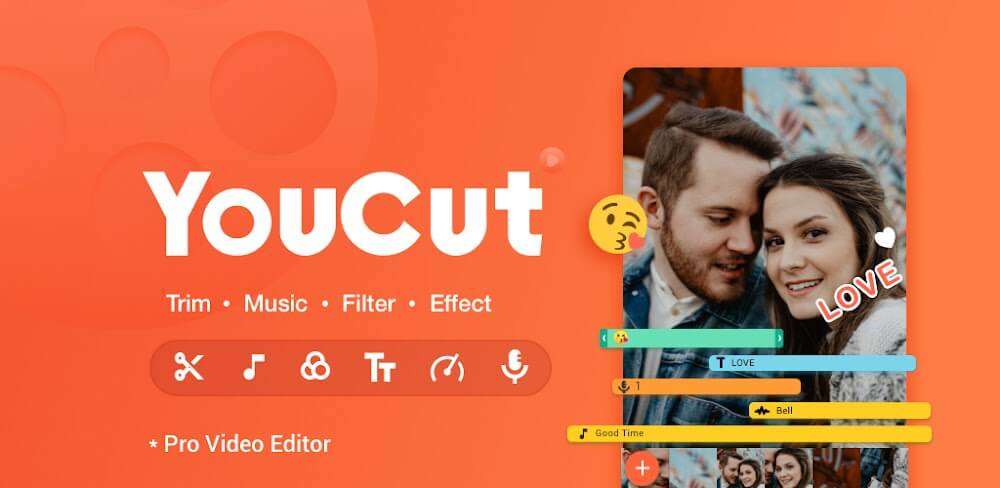 YouCut v1.1.702.1215 MOD APK (Pro Unlocked)