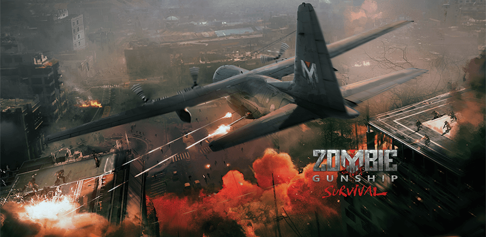 Zombie Gunship Survival v1.1.7.44 MOD APK (Unlimited Ammo, Dumb Enemies)