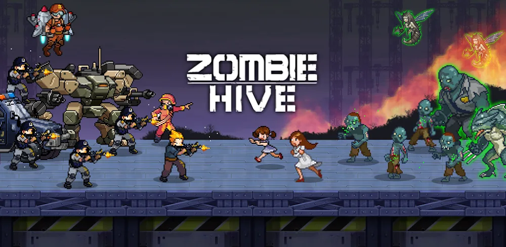 Zombie Hive v3.3.4.5 MOD APK (Unlimited Gold, Gems)