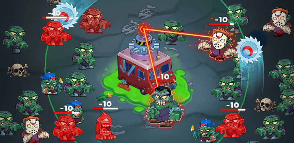 Zombie Van v0.0.3.65 MOD APK (One Hit, God Mode, Free Chests)
