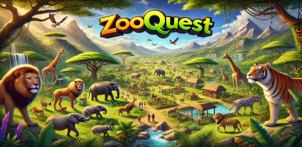 Zoo Quest v1.4 MOD APK (Menu, Add Money, Stars)